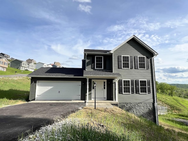 318 Charolais Cir, Fairmont, WV 26554 - traditional-style house with driveway and a garage