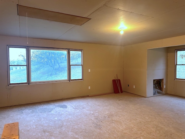 view of empty room