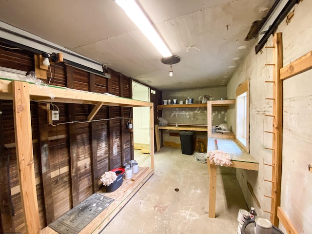 view of storage