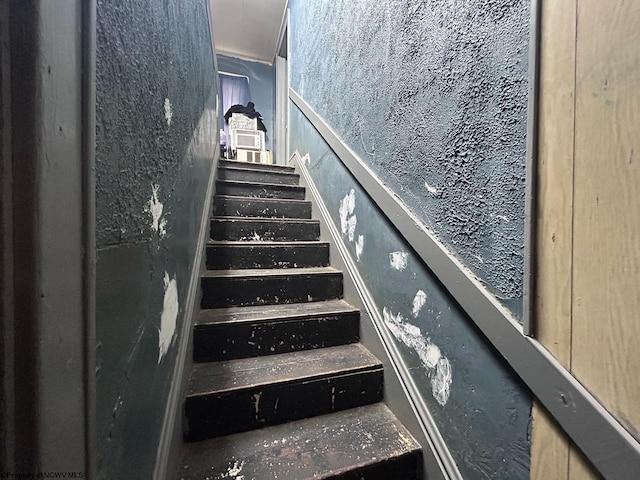 view of staircase