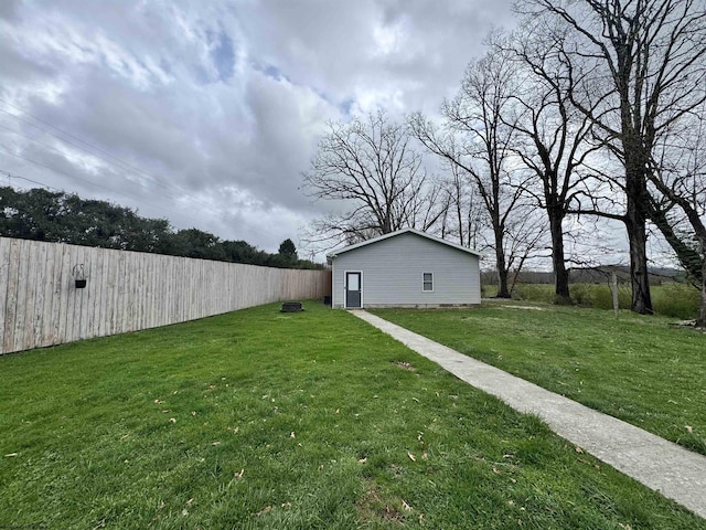 2458 Brushy Fork Rd, Buckhannon, WV 26201 - view of yard featuring an outdoor structure and fence