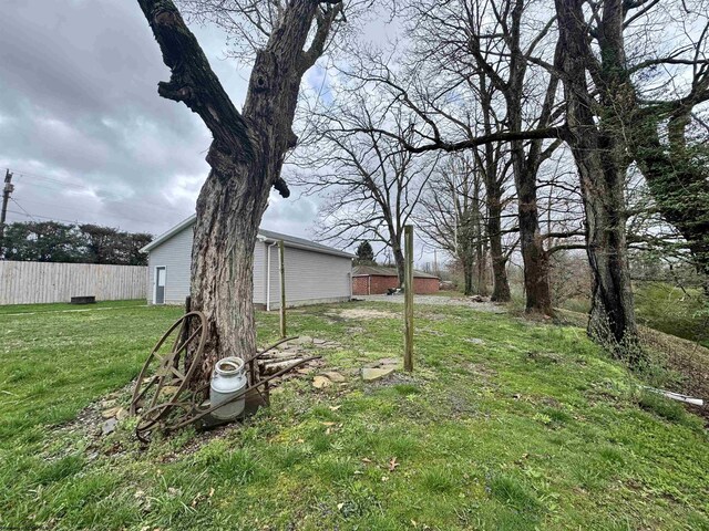 2458 Brushy Fork Rd, Buckhannon, WV 26201 - view of yard with fence