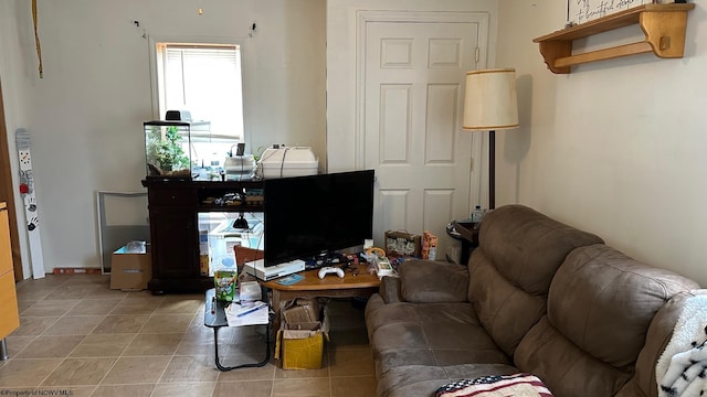 view of living area
