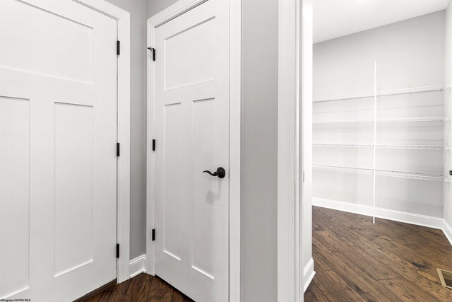 closet with visible vents
