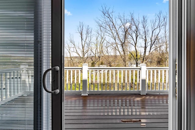 view of deck