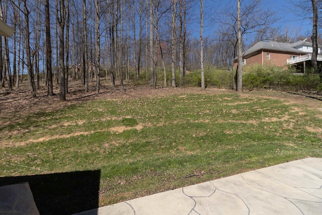view of yard
