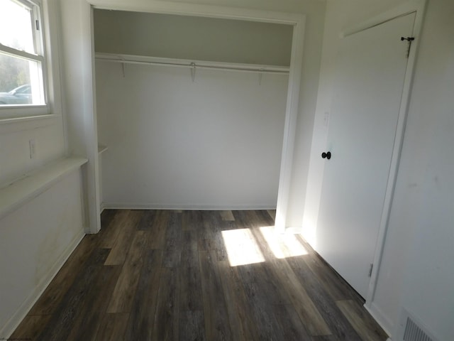 closet featuring visible vents