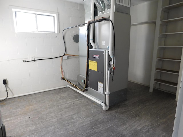 utilities with heating unit
