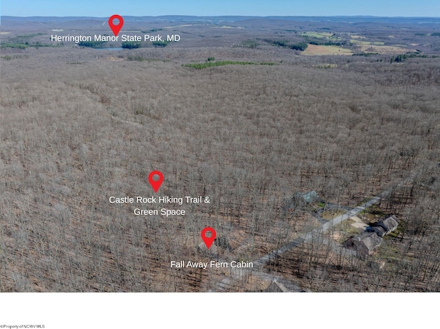 drone / aerial view