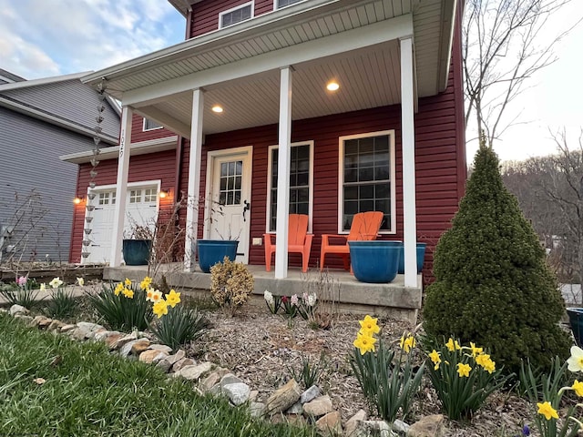 1029 Olivia Way, Morgantown, WV 26508 - property entrance featuring covered porch