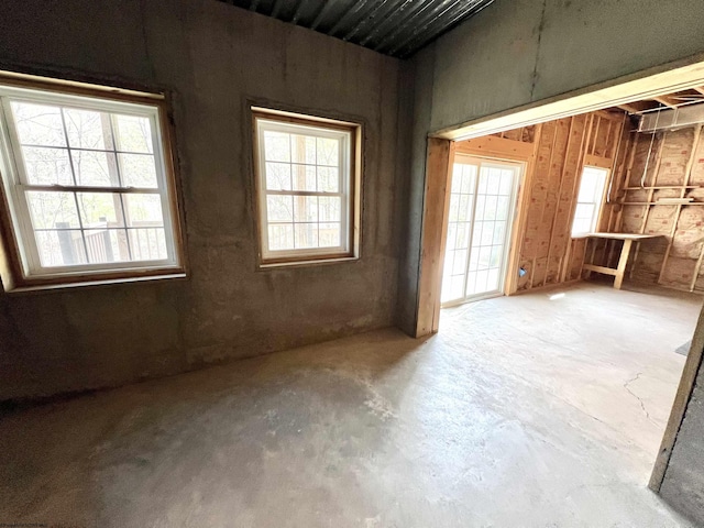1029 Olivia Way, Morgantown, WV 26508 - unfurnished room featuring concrete floors