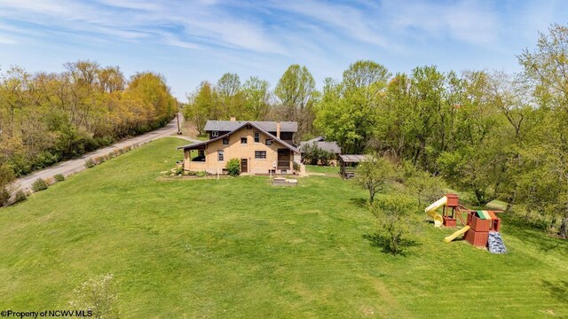 1042 Fort Martin Rd, Maidsville, WV 26541 - bird's eye view