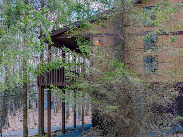 view of home's exterior