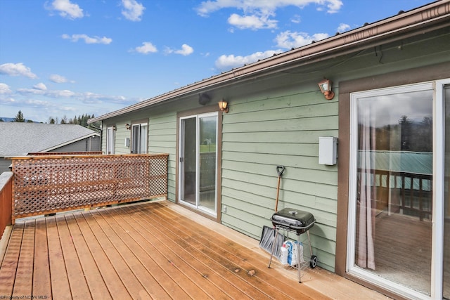 5570 Appalachian Hwy, Davis, WV 26260 - deck featuring area for grilling
