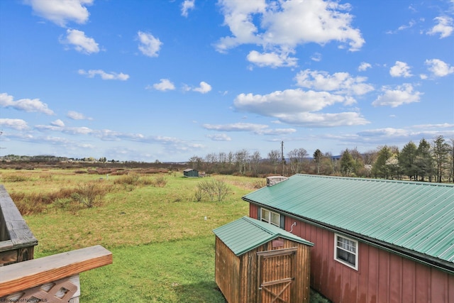 5570 Appalachian Hwy, Davis, WV 26260 - view of yard with a storage unit and an outbuilding