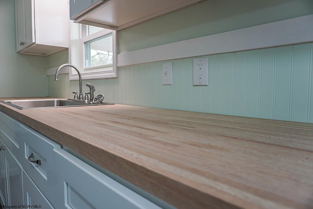 kitchen with a sink