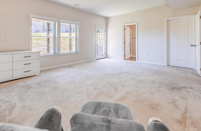 3005 Sun Vw, Morgantown, WV 26505 - bedroom featuring baseboards, visible vents, and carpet