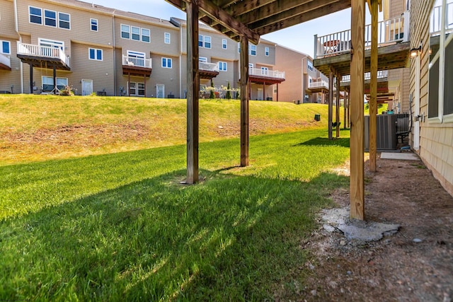 3005 Sun Vw, Morgantown, WV 26505 - view of yard featuring cooling unit and a residential view