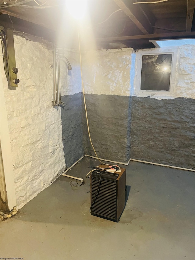 520 Mount Vernon Ave, Fairmont, WV 26554 - view of unfinished basement