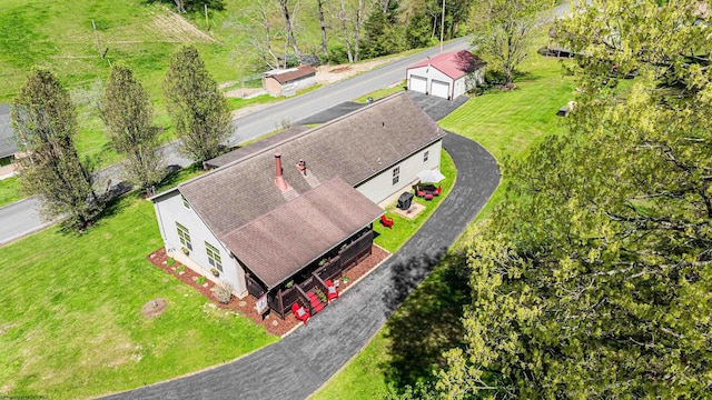 1252 Monumental Rd, Fairmont, WV 26554 - bird's eye view