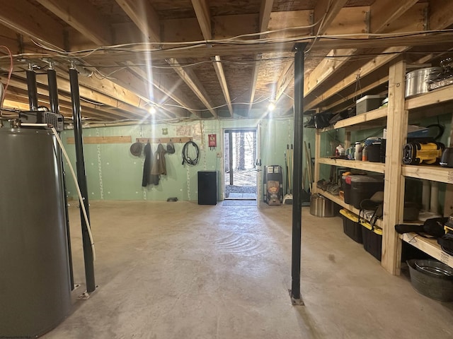 79 Pines Dr, Davis, WV 26260 - basement with water heater