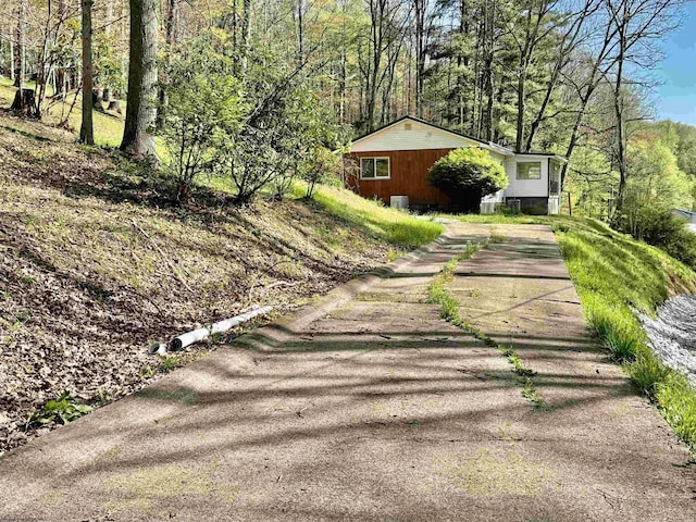 108 Toothman Run Rd, Rivesville, WV 26588 - exterior space with a wooded view