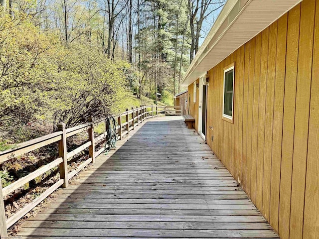 108 Toothman Run Rd, Rivesville, WV 26588 - view of deck