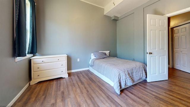 7 Mayberry Dr, Fairmont, WV 26554 - bedroom featuring baseboards and wood finished floors