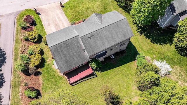drone / aerial view