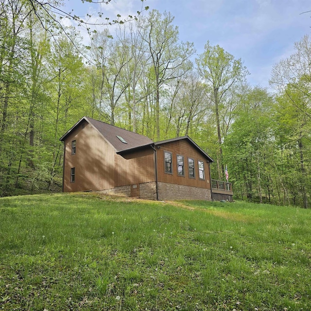 view of property exterior