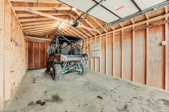 storage area with a garage