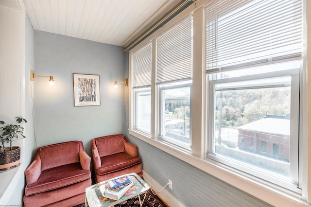 view of living area