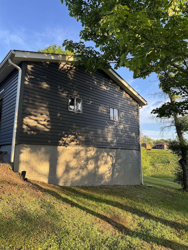235 Hickory Dr, Elkins, WV 26241 - view of property exterior with a lawn