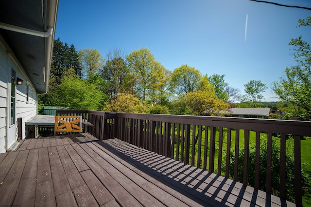 view of deck