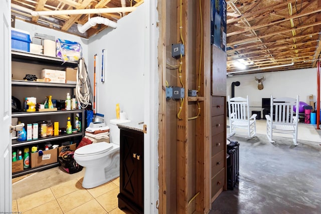 bathroom featuring toilet