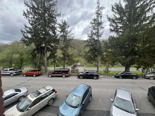 view of vehicle parking