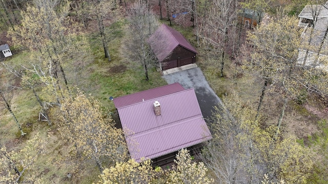 drone / aerial view