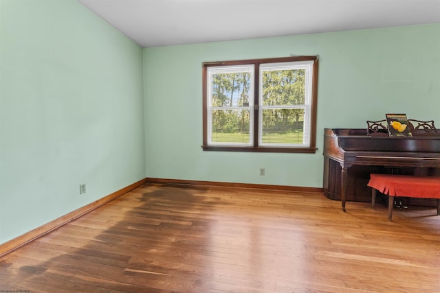 1060 Takoma St, Morgantown, WV 26505 - sitting room featuring wood finished floors and baseboards