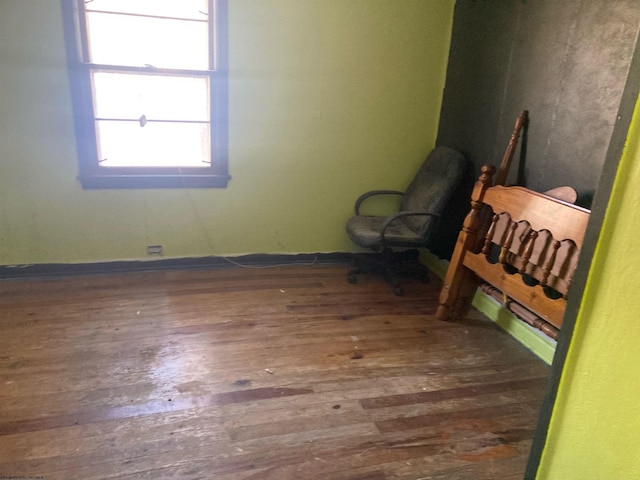 406 Coalton Pumpkintown Rd, Norton, WV 26257 - spare room featuring hardwood / wood-style flooring
