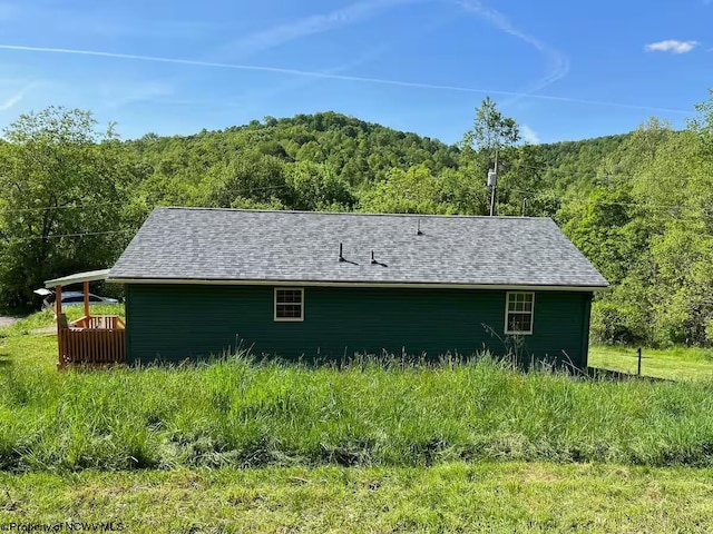 2081 Plum Run Rd, Mannington, WV 26582 - rear view of property featuring a view of trees
