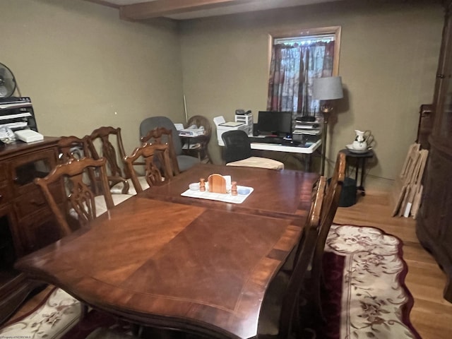 36 3rd St, Durbin, WV 26264 - dining area with wood finished floors and radiator heating unit