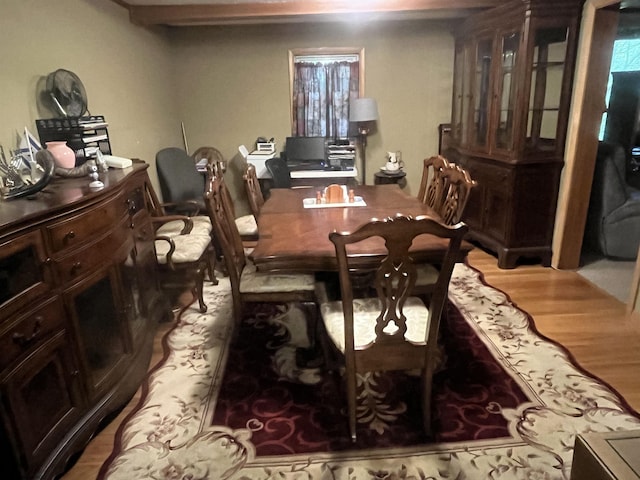 36 3rd St, Durbin, WV 26264 - dining area with light wood-type flooring