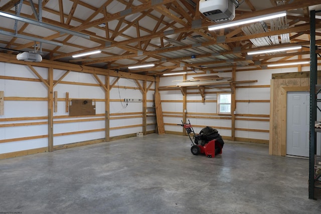 16 Cardinal Ln, Terra Alta, WV 26764 - garage featuring a garage door opener