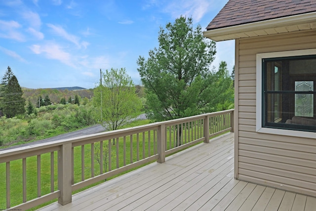 16 Cardinal Ln, Terra Alta, WV 26764 - view of deck