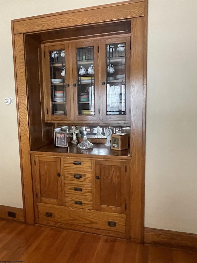 155 E St, Masontown, WV 26542 - bar featuring wood finished floors and baseboards