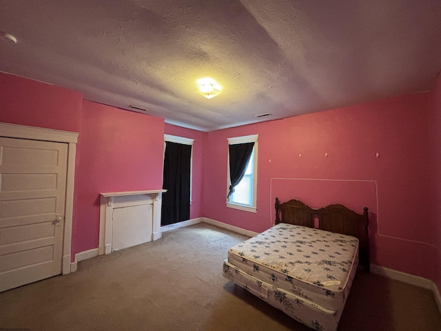 29 Dan St, Hepzibah, WV 26369 - carpeted bedroom with baseboards and a textured ceiling