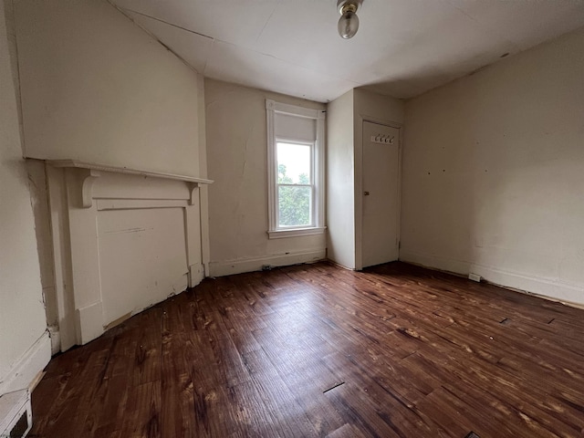 445 Baird St Unit 4, Morgantown, WV 26505 - unfurnished living room with wood finished floors