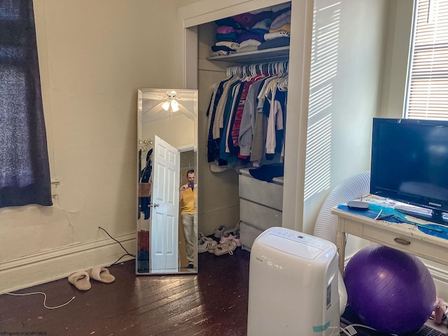 view of closet