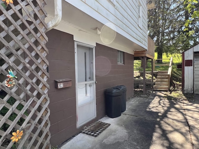 302 Jameson Ave, Parsons, WV 26287 - view of side of home with stairs