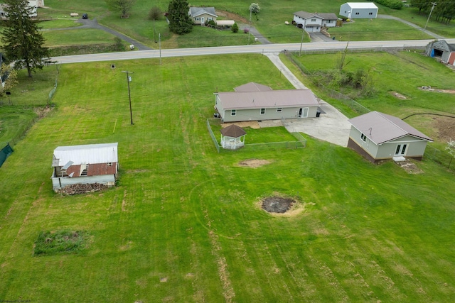 drone / aerial view